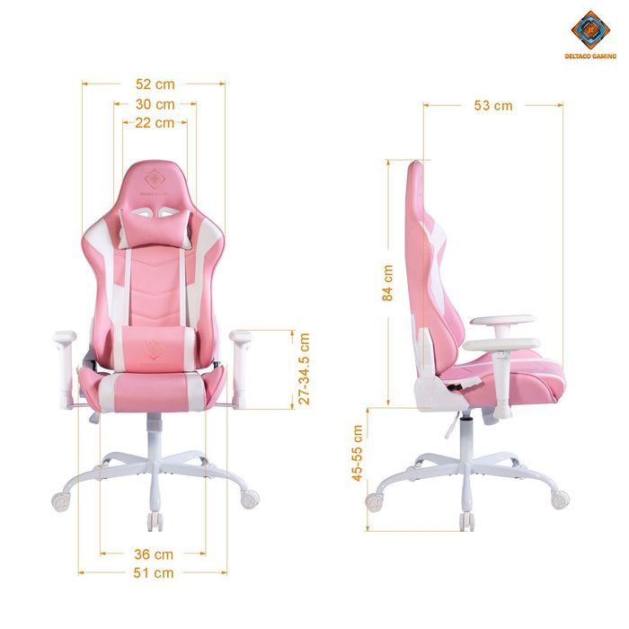 EAN 7333048057242 - Deltaco Gaming GAM-096-P silla para videojuegos Silla para videojuegos universal Asiento acolchado tapiza imagen 2