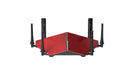 EAN 0790069411571 - D-Link DIR-890L router inalámbrico Gigabit Ethernet Tribanda (2,4 GHz/5 GHz/5 GHz) Rojo imagen 1