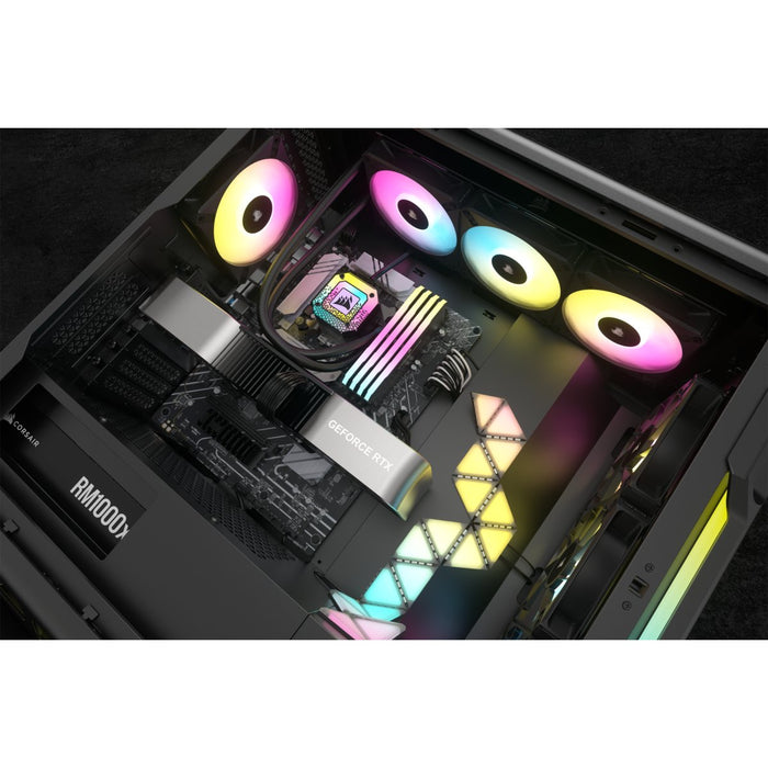 EAN 0840006683490 - Corsair iCUE H150i ELITE CAPELLIX XT Procesador Sistema de refrigeración líquida todo en uno 12 cm Negro  imagen 12