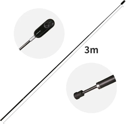 EAN 6970357850372 - Insta360 Extended Edition palo para autofotos Cámara Negro, Carbono imagen 1