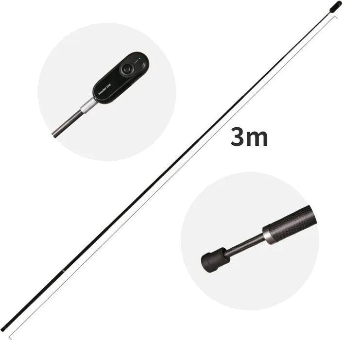 EAN 6970357850372 - Insta360 Extended Edition palo para autofotos Cámara Negro, Carbono imagen 1