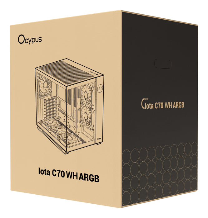 EAN 6977414880211 - Ocypus Iota C70 ARGB Midi Tower Blanco imagen 11