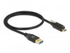 EAN 4043619840250 - DeLOCK 84025 cable USB USB 3.2 Gen 2 (3.1 Gen 2) USB 3.2 Gen 2 type-A USB C Negro imagen 1