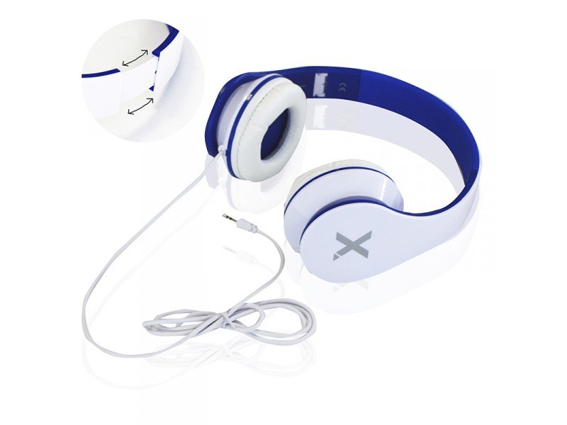 EAN 8435099518884 - Approx DJ Jazz Auriculares Alámbrico Diadema Música Azul, Blanco imagen 3