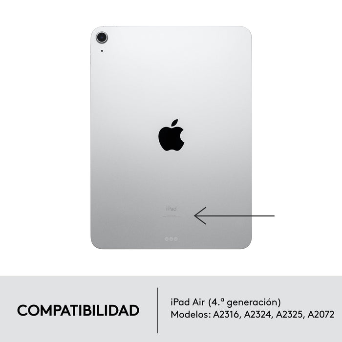 EAN 5099206096103 - Logitech 920-010300 teclado para móvil QWERTY Español Smart Connector Gris imagen 24