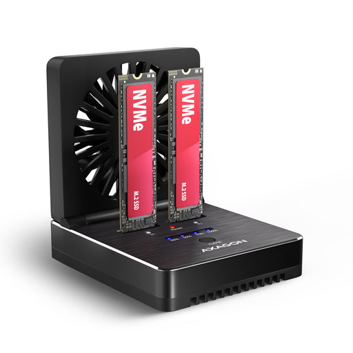 EAN 8595247909367 - Axagon ADSA-M2C22 base de conexión para disco duro USB 3.2 Gen 2x2 Type-C Negro imagen 1
