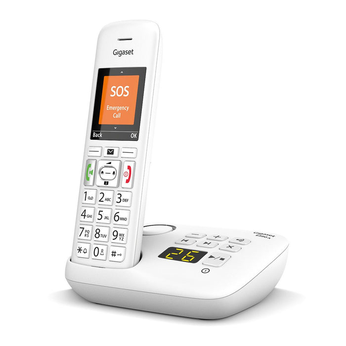 EAN 4250366861883 - Gigaset E390A Teléfono DECT Identificador de llamadas Blanco imagen 3