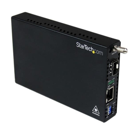 EAN 0065030852517 - StarTech.com ET91000SFP2 convertidor de medio 1250 Mbit/s Negro imagen 1