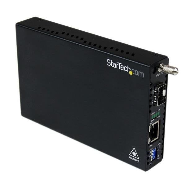EAN 0065030852517 - StarTech.com ET91000SFP2 convertidor de medio 1250 Mbit/s Negro imagen 1