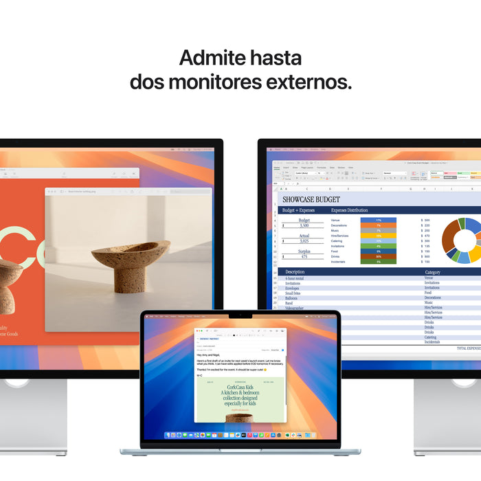 EAN 0195949891380 - Apple MacBook Air Apple M M4 Portátil 34,5 cm (13.6") 24 GB 512 GB SSD Wi-Fi 6E (802.11ax) macOS Sequoia  imagen 9