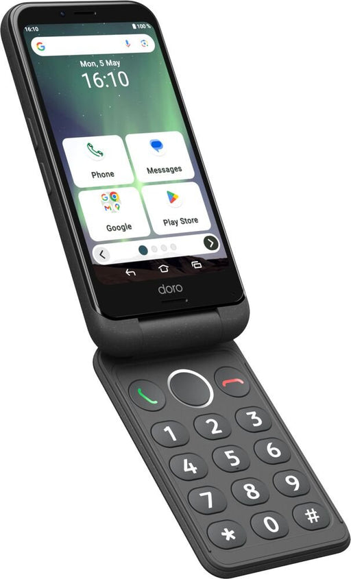 EAN 7322460089405 - Doro Aurora A20 11,4 cm (4.5") SIM doble Android 14 4G USB Tipo C 4 GB 64 GB 3000 mAh Negro imagen 2