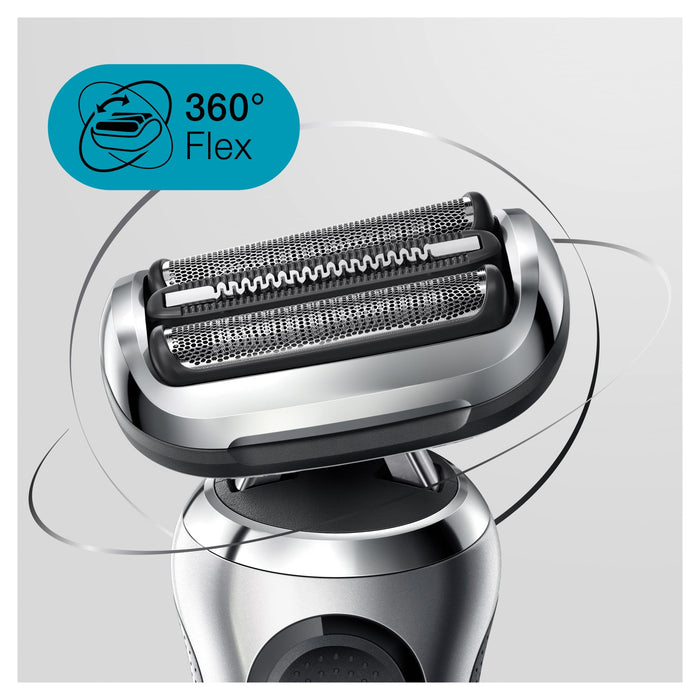 EAN 4210201433705 - Braun Series 7 71-S1000s Máquina de afeitar de láminas Plata imagen 3