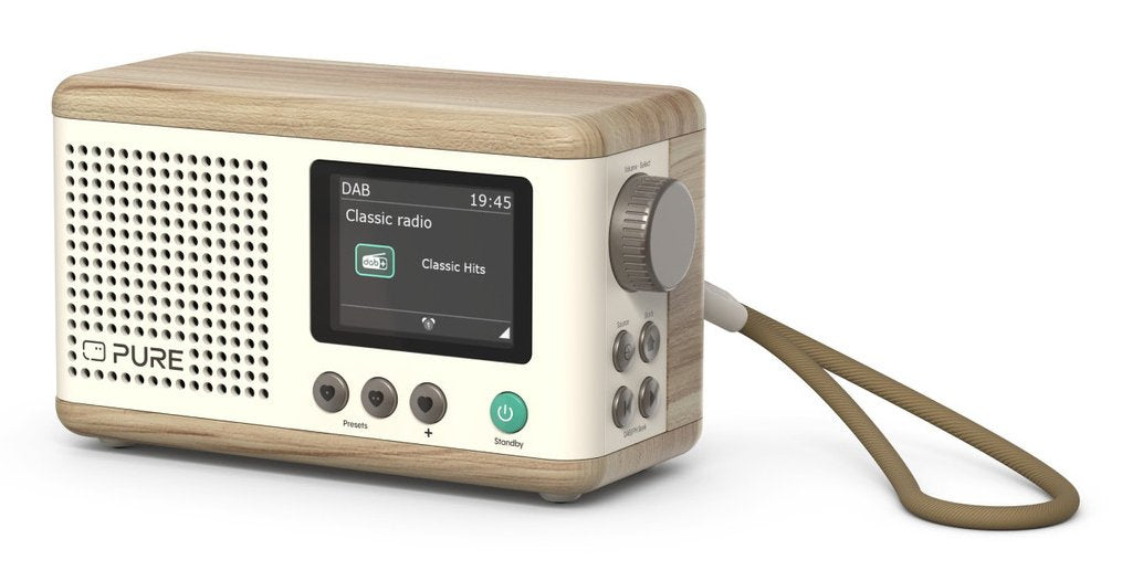 EAN 759454301682 - Pure DAB+ Radio Classic Mini Portátil Digital Crema de color, Madera imagen 2