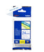EAN 4977766685498 - Brother TZE-253 cinta para impresora de etiquetas Azul sobre blanco imagen 3