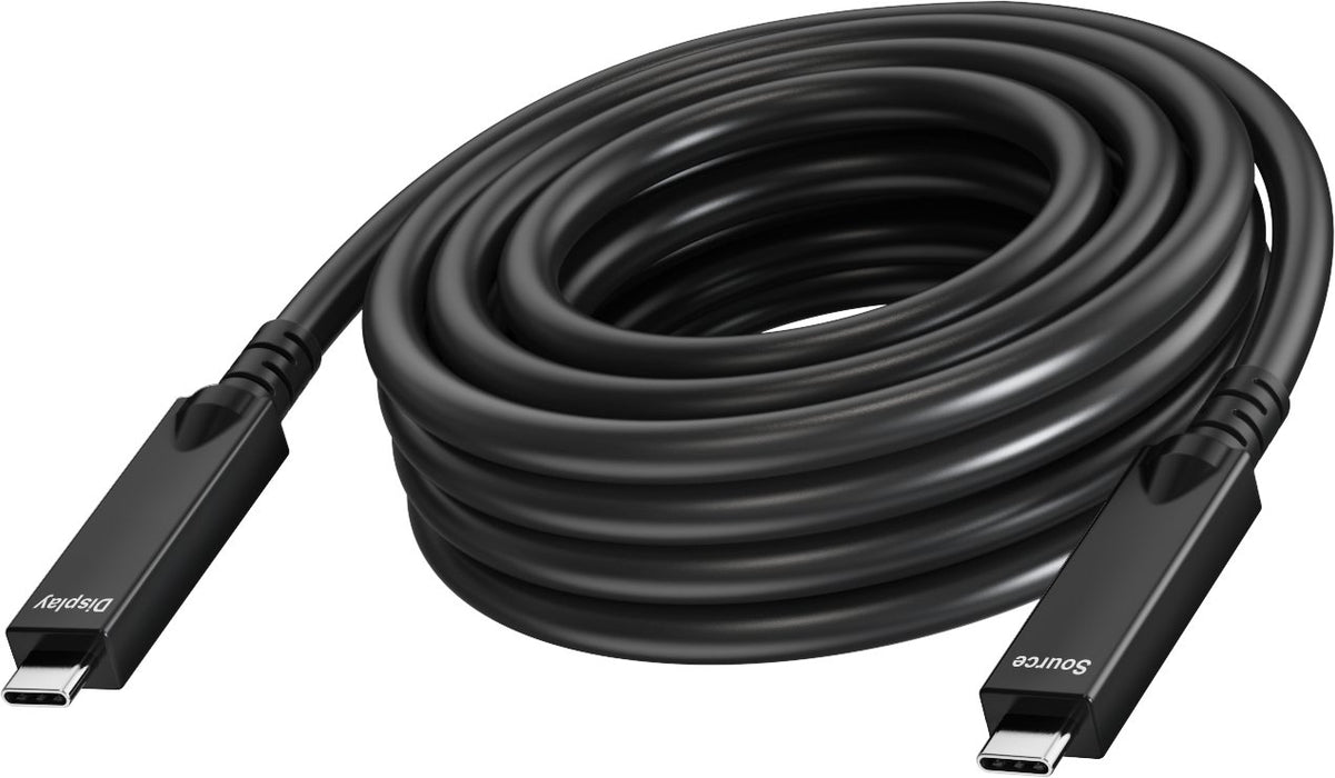 EAN 1219661400008 - Vision TC 15MUSBC/BL cable USB 15 m USB C Negro imagen 1