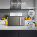 EAN 8426156018768 - Grunkel MWG-20ESPEJO microondas Acero inoxidable, Negro Microondas con grill Encimera 20 L 700 W imagen 3