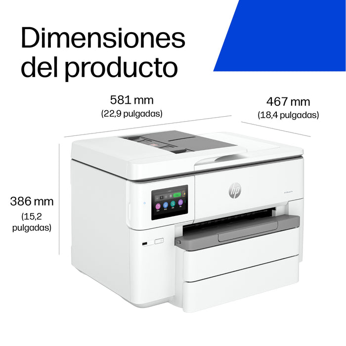 EAN 0196337487932 - HP OfficeJet Pro 9730e WF AiO Printer Inyección de tinta térmica A3 4800 x 1200 DPI 22 ppm Wifi imagen 10