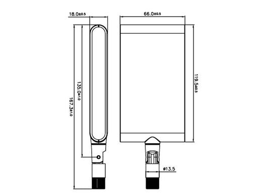 EAN 4043619889044 - DeLOCK 88904 antena para red Antena direccional RP-SMA 10 dBi imagen 2