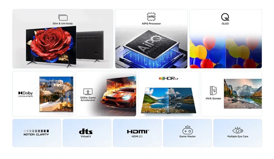 EAN 5901292528584 - TCL T69C 65T69C Televisor 165,1 cm (65") 4K Ultra HD Smart TV Wifi Negro 350 cd / m² imagen 14