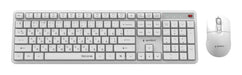 EAN 8716309137065 - Gembird KBS-WMS-01-W-CYRL teclado Ratón incluido Oficina RF inalámbrico QWERTY Internacional de EE.UU., U imagen 2