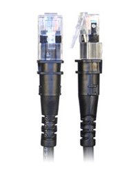 EAN 3700820001818 - PatchSee TP-6A-U/7 cable de red Negro 2,1 m Cat6a U/UTP (UTP) imagen 1