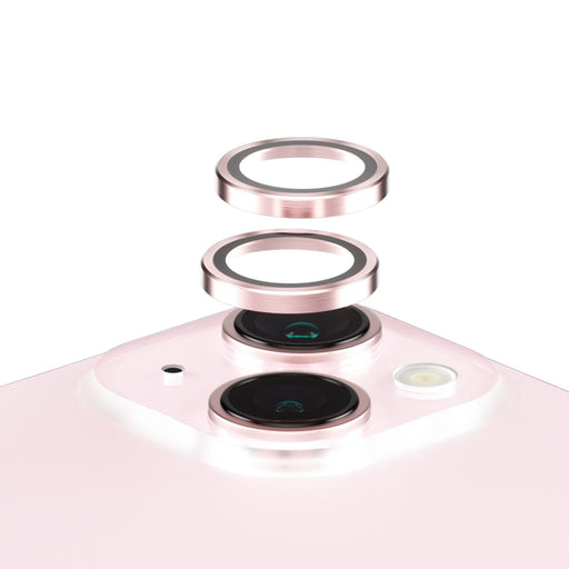 EAN 5711724011924 - PanzerGlass ® Hoops® Camera Lens Protector Pink iPhone 15 | 15 Plus Protector de pantalla Apple 1 pieza(s imagen 1