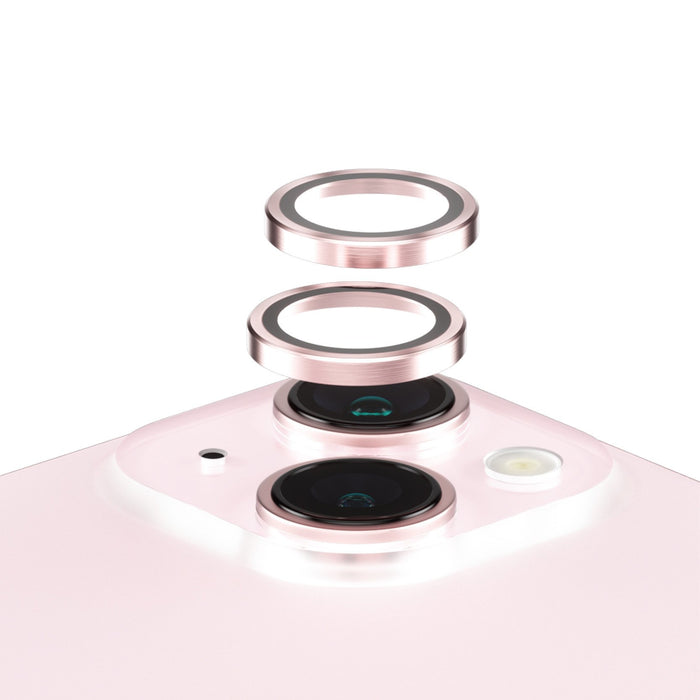EAN 5711724011924 - PanzerGlass ® Hoops® Camera Lens Protector Pink iPhone 15 | 15 Plus Protector de pantalla Apple 1 pieza(s imagen 1