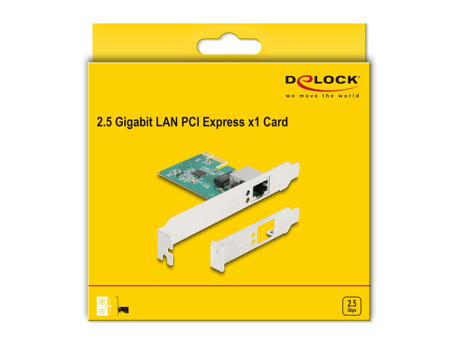 EAN 4043619881000 - DeLOCK 88100 adaptador y tarjeta de red Interno Ethernet 2500 Mbit/s imagen 4