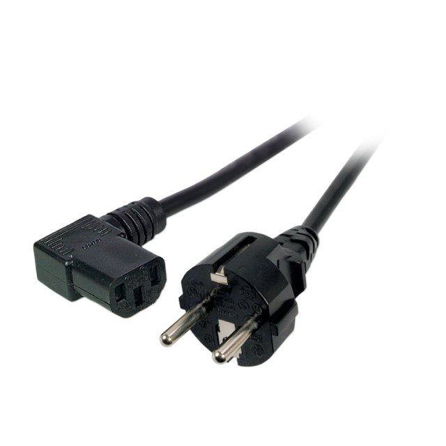 EAN 4049759053116 - EFB Elektronik Schuko 180° - C13 90° 5m Negro C13 acoplador imagen 1