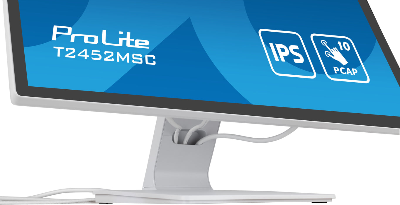 EAN 4948570122066 - iiyama ProLite T2452MSC-W1 pantalla para PC 61 cm (24") 1920 x 1080 Pixeles Full HD LCD Pantalla táctil M imagen 8