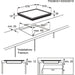 EAN 7332543486533 - Electrolux EHF6342XOK hobs Negro Integrado Cerámico 4 zona(s) imagen 2