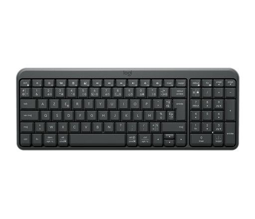 EAN 5099206130272 - Logitech K250 teclado Universal RF Wireless + Bluetooth AZERTY Francés Grafito imagen 1
