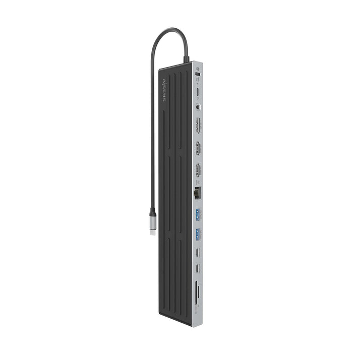 EAN 8435739904046 - AISENS ASUC-13P042-GR base para portátil y replicador de puertos Alámbrico USB 3.2 Gen 1 (3.1 Gen 1) Type imagen 3