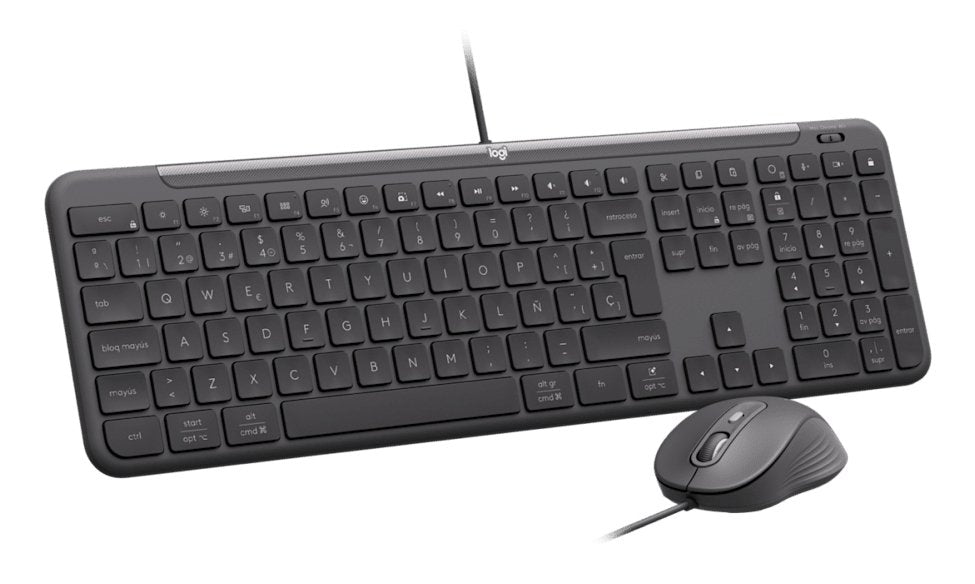 EAN 5099206129580 - Logitech 920-013342 teclado Ratón incluido Hogar / Oficina USB Suizo Grafito imagen 3