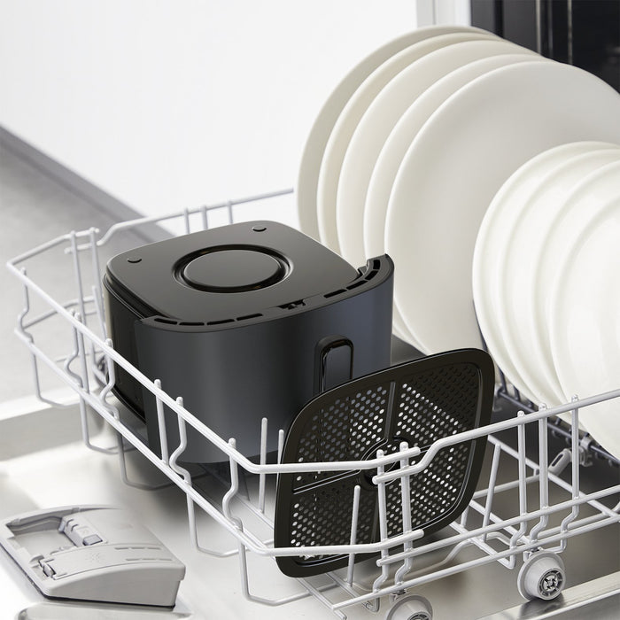 EAN 3045387291112 - Tefal Easy Fry Max EY245B Sencillo 5 L Independiente 1500 W Freidora de aire caliente Gris imagen 10