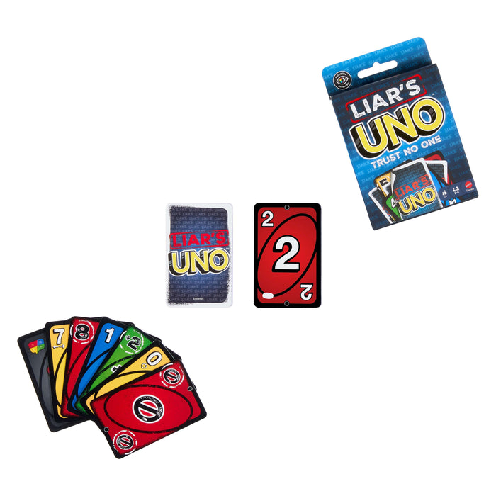 EAN 194735364275 - Games JLH43 juego de tablero Liar's UNO Juego De Cartas Perder las cartas imagen 4