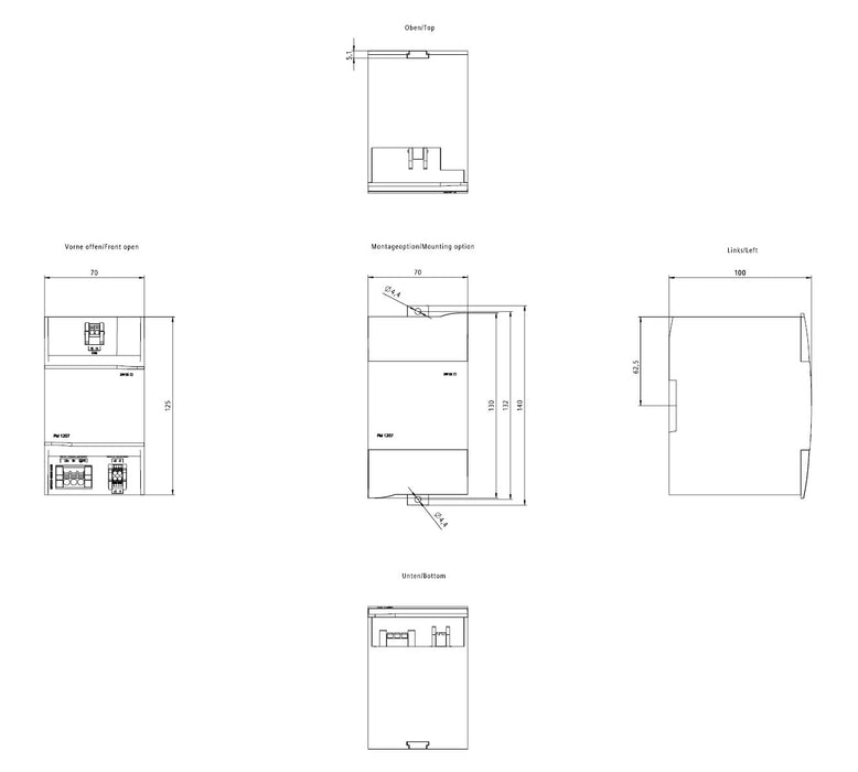 EAN 4025515156536 - Siemens 6EP3333-4SB00-3AX0 unidad de fuente de alimentación para laboratorio imagen 8