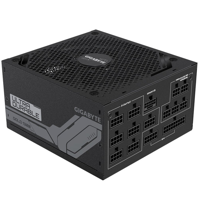 EAN 4719331558444 - GIGABYTE UD1300GM PG5 unidad de fuente de alimentación 1300 W 20+4 pin ATX ATX Negro imagen 4