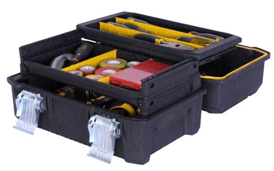 EAN 3253561712197 - Stanley FMST1-71219 pieza pequeña y caja de herramientas Negro imagen 6