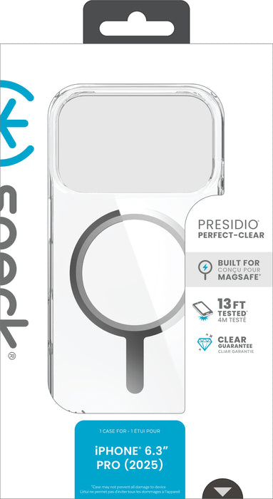 EAN 840168546381 - Speck Presidio Perfect Clear + MS Apple iPhone 17 Pro Clear - with Microban funda para teléfono móvil 16 c imagen 5