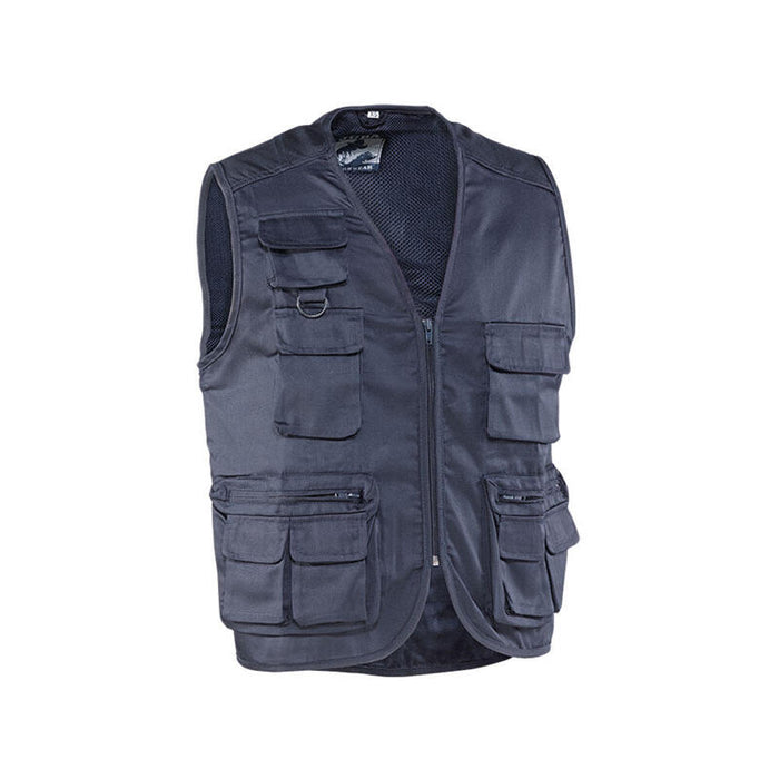 Chaleco Fisherman, Azul Marino, Talla S