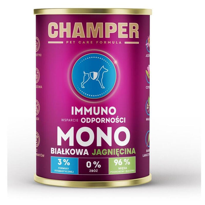 Champer Immuno Lamb - Comida Húmeda Para Perros - 400g