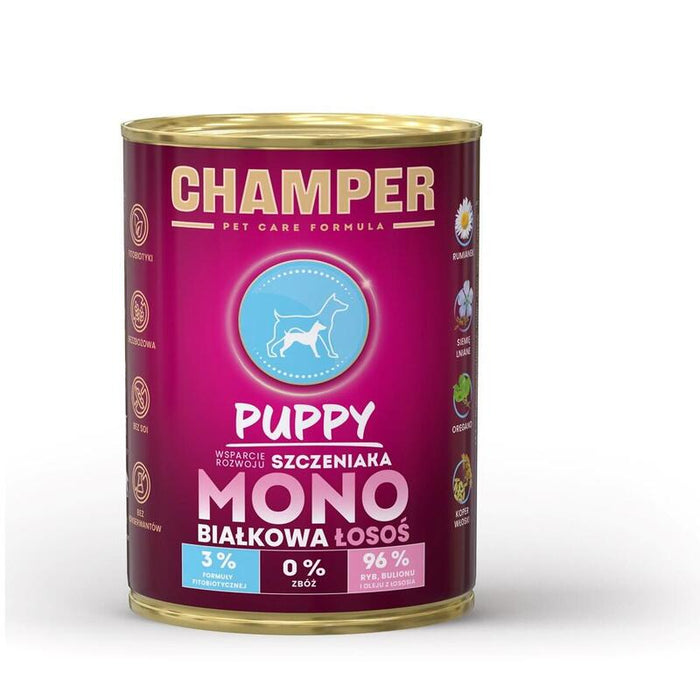 Champer Puppy Salmon - Comida Húmeda Para Perros - 400g