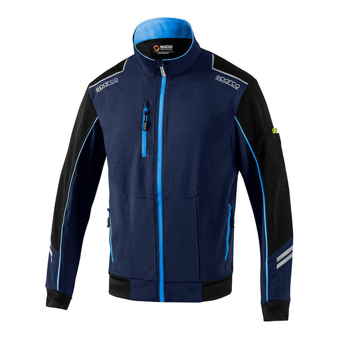 Chaqueta Light-Shell Tech Técnica, Azul Marino/Azul, Austin, T4 - Xl
