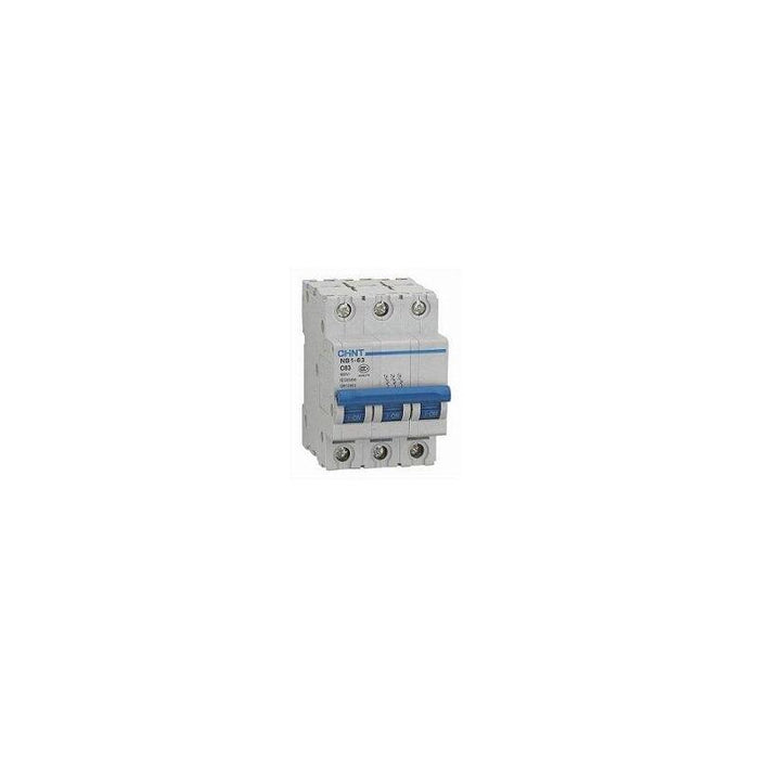 Chint Circuit Breaker Mcb, Nb1-63, 3p, C25, 6ka