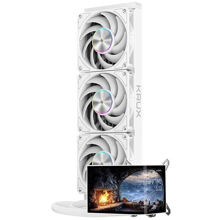 Chlodzenie Wodne Krux Hydroarc 360 White (Krxe011)