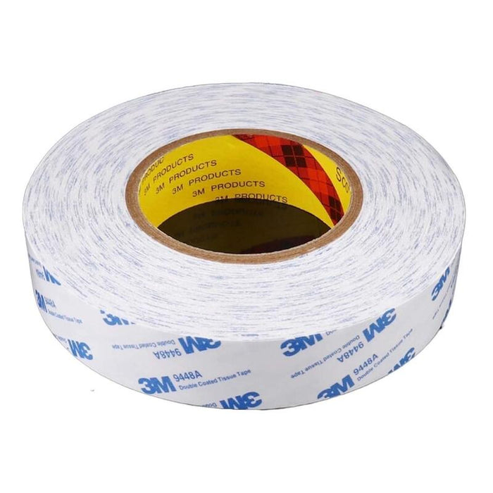 Cinta Adhesiva De Doble Cara Ultra Delgada 3m 9448a De 50 Metros Para Pantallas Baterías Tablets 30mm
