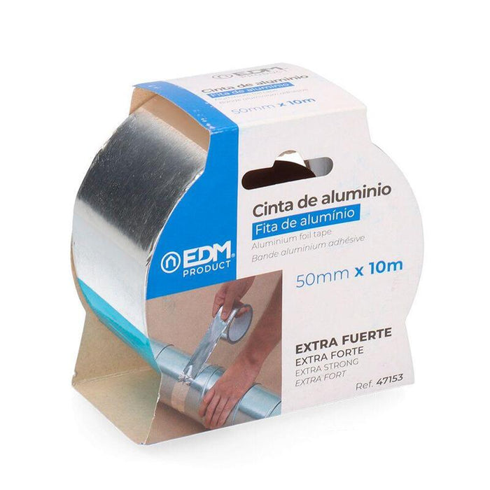 Cinta De Aluminio 65? 50 Mm X 10 M