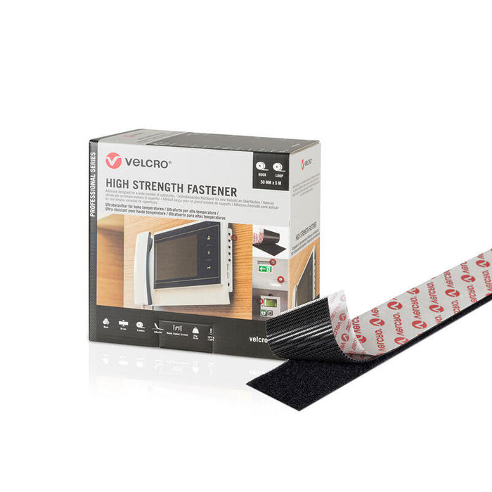 Cinta Ultrafuerte Adhesiva Negra 50 Mm X 5 M