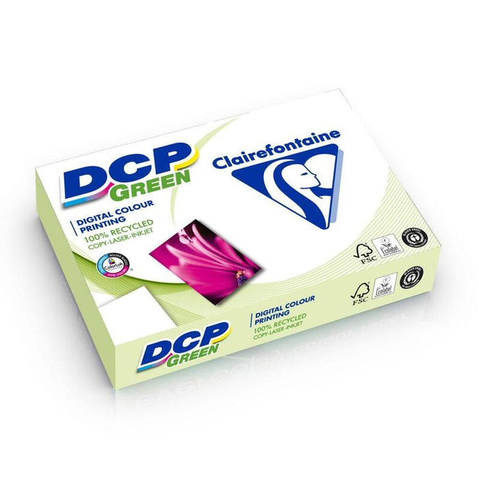 Clairefontaine Dcp Green 250 G A 4 Recycled Paper 125 Sheets